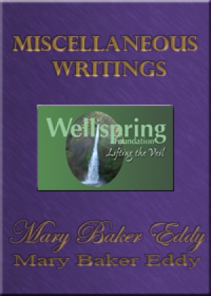 Miscellaneous Writings